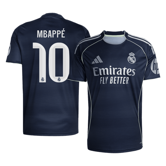 MBAPPÉ #10 Real Madrid Soccer Jersey Away Custom Shirt 2025/26