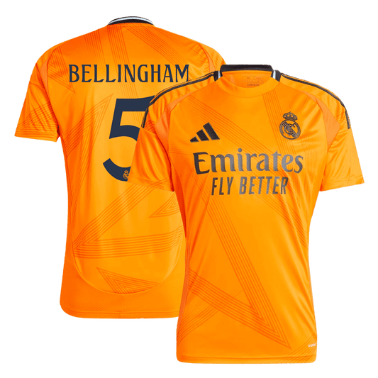 BELLINGHAM #5 Real Madrid Away Soccer Jersey 2024/25