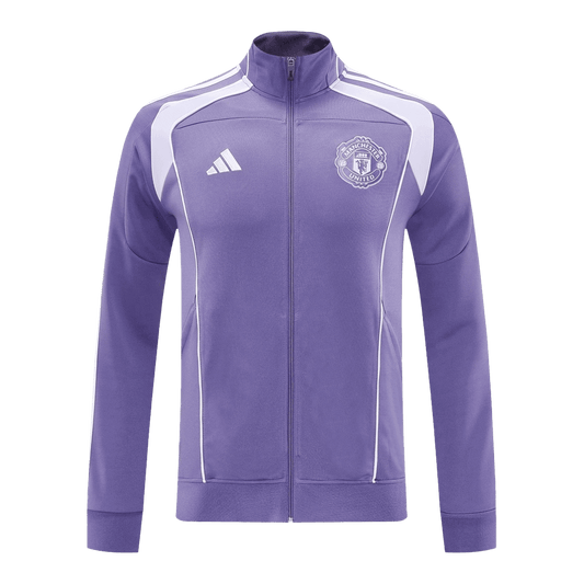 Manchester United Track Jacket 2025/26 - Purple