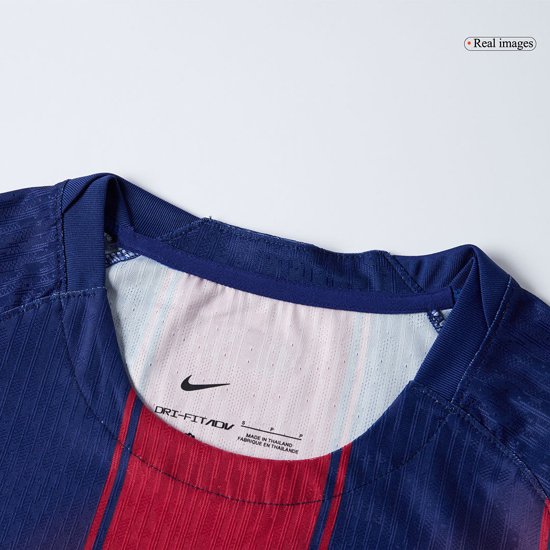 KOUNDE #23 Barcelona Home Authentic Soccer Jersey 2025/26 - UCL