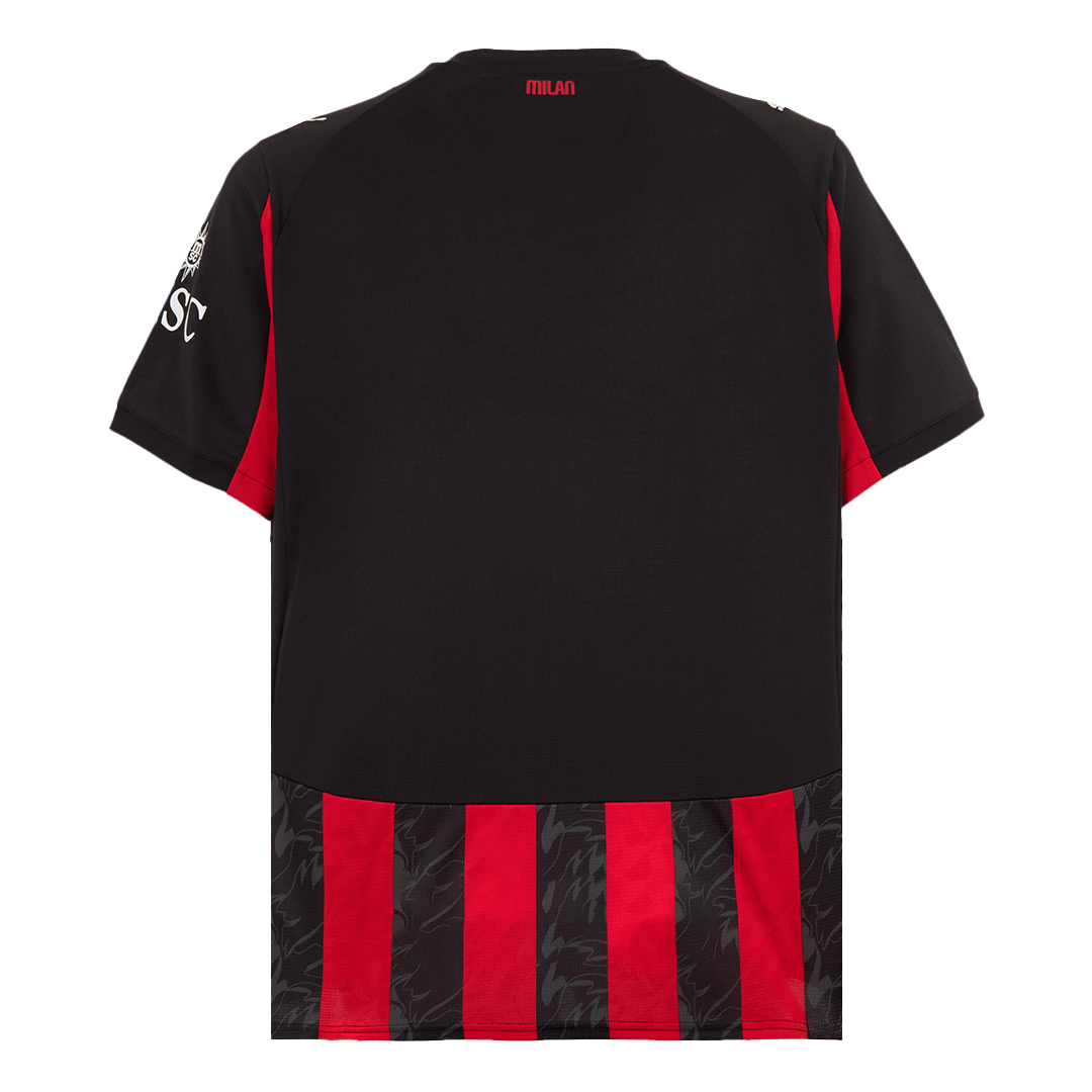 AC Milan Home Soccer Jersey 2025/26 Red&Black