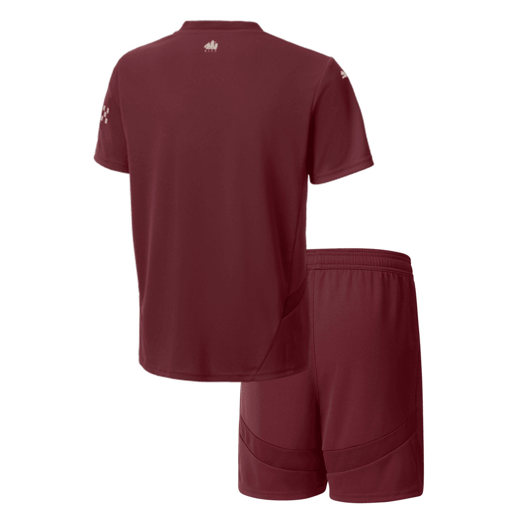 Gift-Kid's Manchester City Third Away Soccer Jersey Kit(Shirt+Shorts) 2024/25