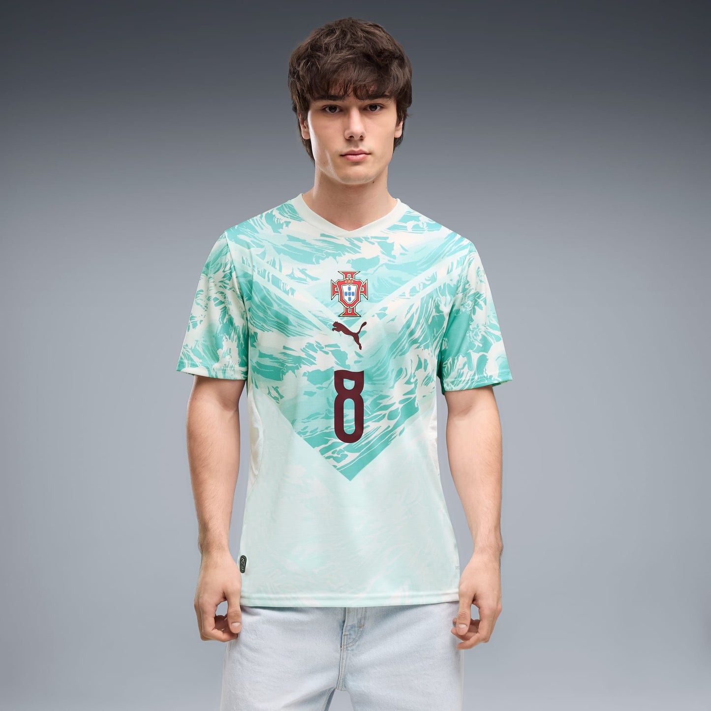 Portugal National Team 2026 B.FERNANDES Match  Football Soccer Away Jersey