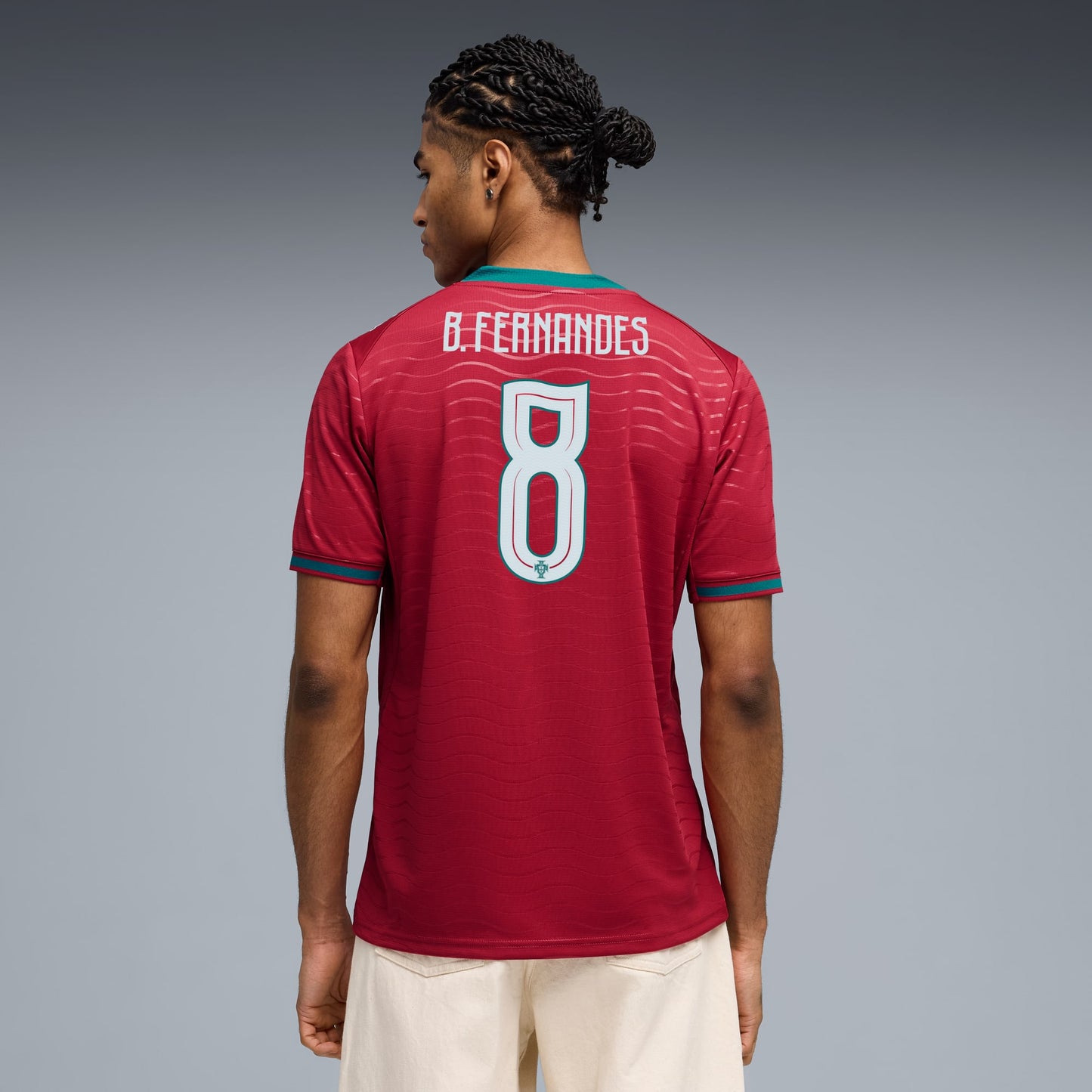 Portugal National Team 2026 B.FERNANDESMatch  Football Soccer Home Jersey