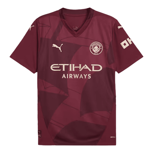 Gift-Manchester City Third Away Football Shirt 2024/25