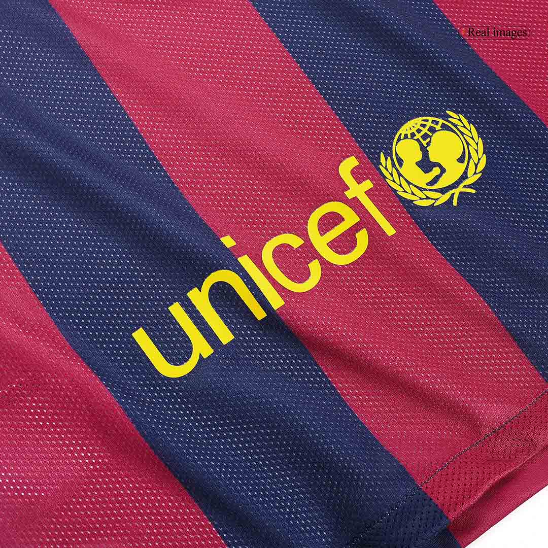 Retro Jersey SUÁREZ #9 Barcelona Retro Jersey Home Soccer Shirt 2014/15
