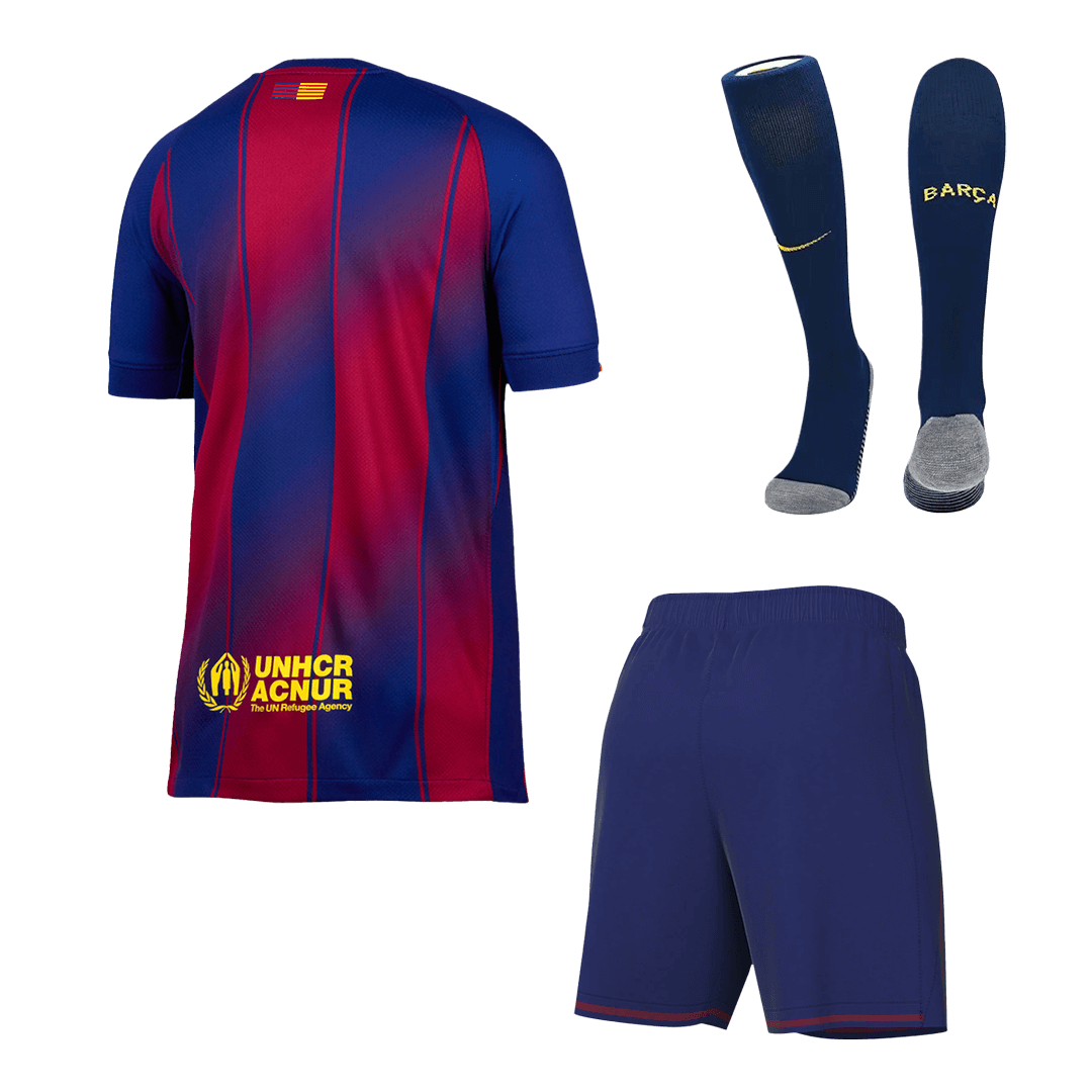 Barcelona Home Jerseys Full Kit 2025/26