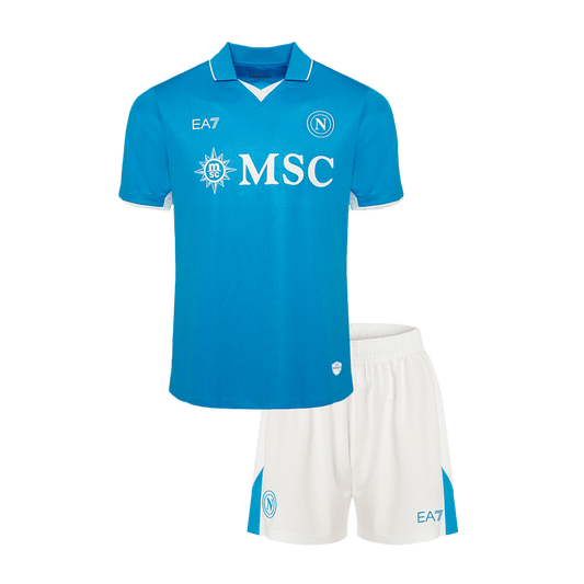 Kids Napoli Home Soccer Kits 2024/25