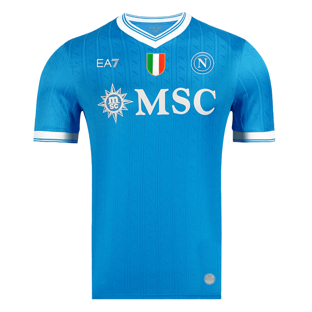 Napoli Home Authentic Soccer Jersey 2025/26