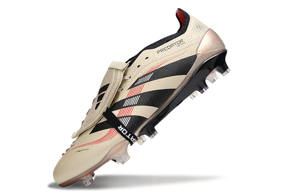 adidas 25 Predator Elite Tongue FT FG  Soccer Boots Cleats Shoes RED-WH