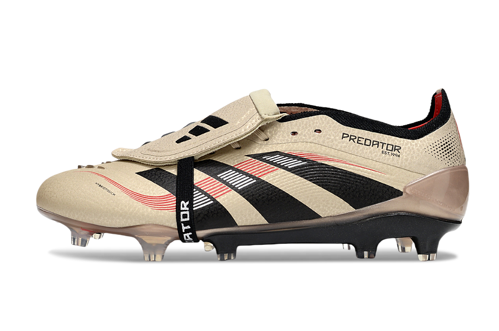 adidas 25 Predator Elite Tongue FT FG  Soccer Boots Cleats Shoes RED-WH