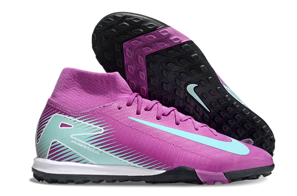 Nike Air Zoom Mercurial Superfly 10 Elite TF Football Soccer Cleats Boots - Ultimate Speed & Precision  PRP