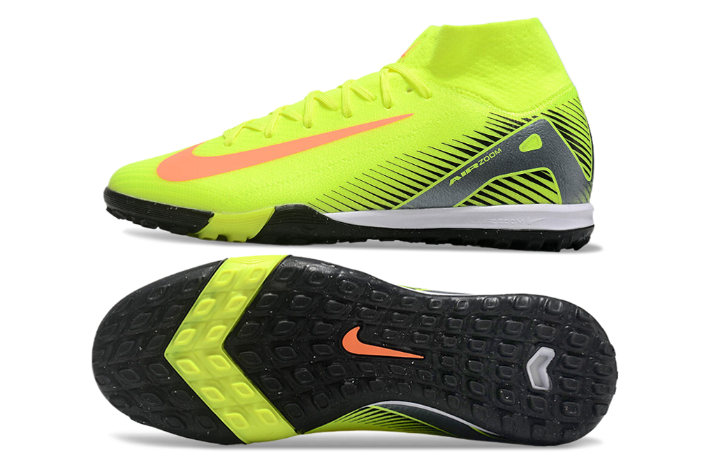 Nike Air Zoom Mercurial Superfly 10 Elite TF Football Soccer Cleats Boots - Ultimate Speed & Precision  PRP