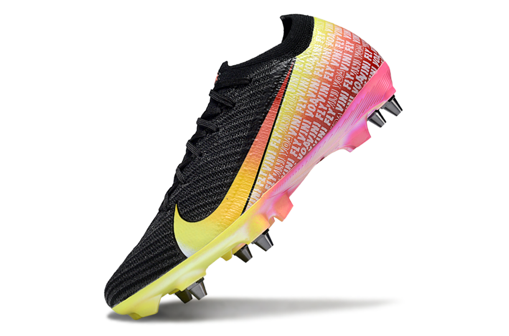 Nike Air Zoom Mercurial Vapor 16 Elite SG-Pro Anti-Clog Football Soccer Cleats Boots PNK-YLW