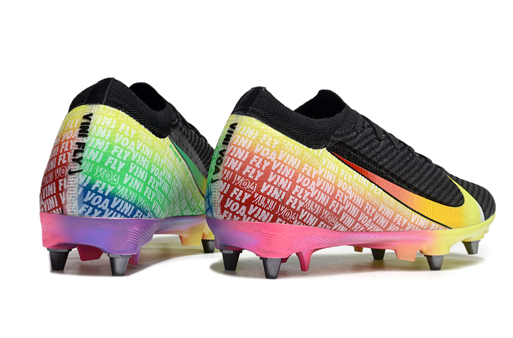 Nike Air Zoom Mercurial Vapor 16 Elite SG-Pro Anti-Clog Football Soccer Cleats Boots PNK-YLW