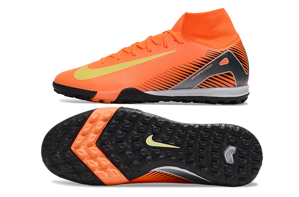 Nike Air Zoom Mercurial Superfly 10 Elite TF Football Soccer Cleats Boots - Ultimate Speed & Precision  PRP