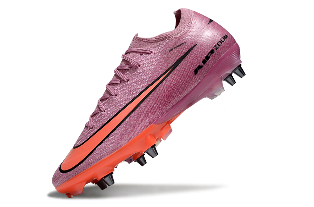 Nike Air Zoom Mercurial Vapor 16 Elite SG-Pro Anti-Clog Football Soccer Cleats Boots PNK-YLW