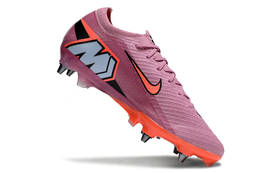 Nike Air Zoom Mercurial Vapor 16 Elite SG-Pro Anti-Clog Football Soccer Cleats Boots PNK-YLW
