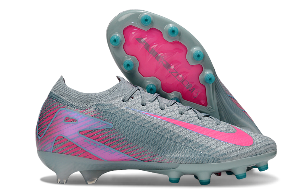 Nike Air Zoom Mercurial Vapor 16 Elite XXV AG Football Soccer Cleats Boots PNK-GLD
