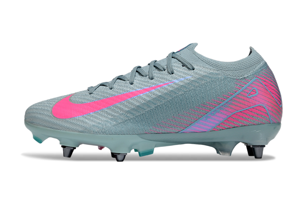 Nike Air Zoom Mercurial Vapor 16 Elite SG-Pro Anti-Clog Football Soccer Cleats Boots PNK-YLW