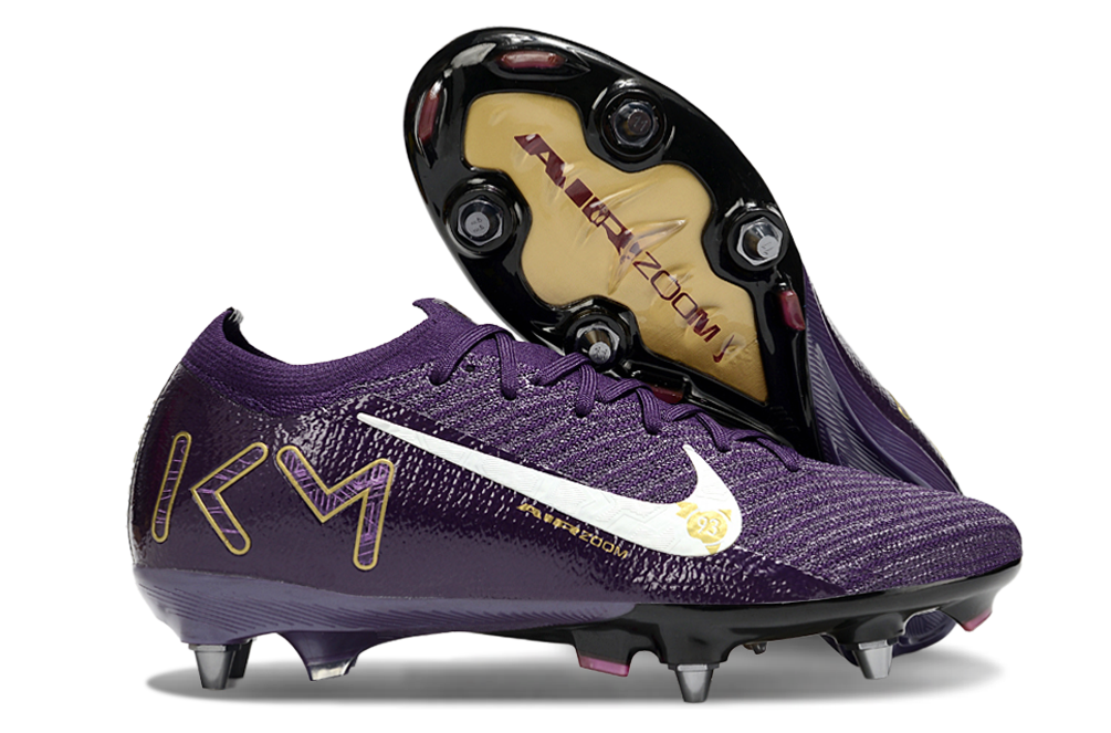 Nike Air Zoom Mercurial Vapor 16 Elite SG-Pro Anti-Clog Football Soccer Cleats Boots PNK-YLW