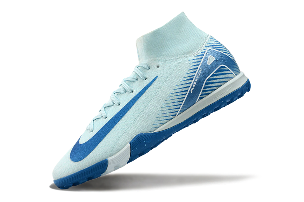 Nike Air Zoom Mercurial Superfly 10 Elite TF Football Soccer Cleats Boots - Ultimate Speed & Precision  GRN