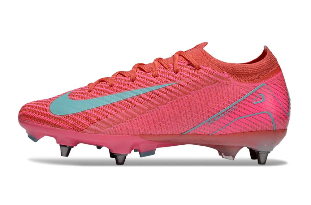 Nike Air Zoom Mercurial Vapor 16 Elite SG-Pro Anti-Clog Football Soccer Cleats Boots PNK-YLW