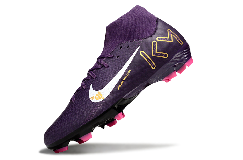 Nike Air Zoom Mercurial Superfly 10 Academy FG Football Soccer Cleats Boots PRP-WHT