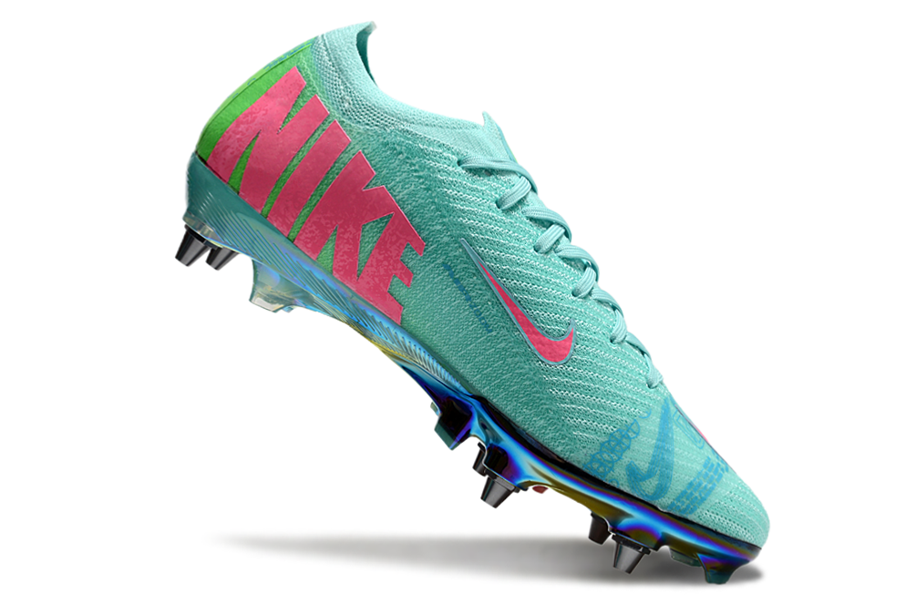 Nike Air Zoom Mercurial Vapor 16 Elite SG-Pro Anti-Clog Football Soccer Cleats Boots PNK-YLW
