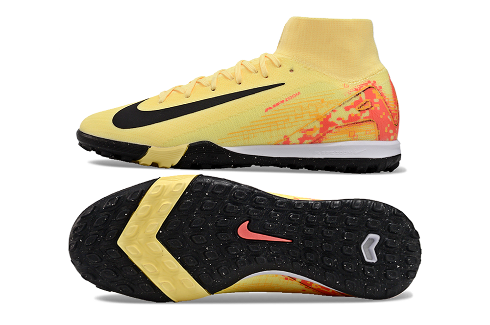 Nike Air Zoom Mercurial Superfly 10 Elite TF Football Soccer Cleats Boots - Ultimate Speed & Precision  GRN