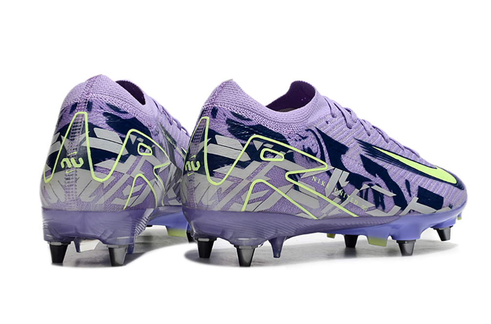 Nike Air Zoom Mercurial Vapor 16 Elite SG-Pro Anti-Clog Football Soccer Cleats Boots PRP-GRN