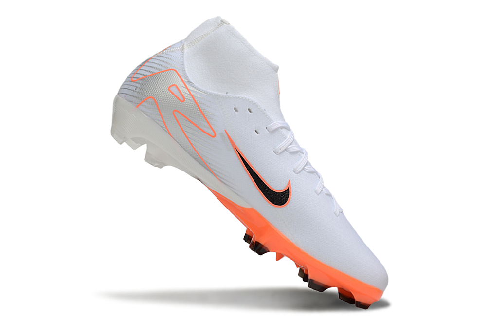 Nike Air Zoom Mercurial Superfly 10 Academy FG Football Soccer Cleats Boots PRP-WHT