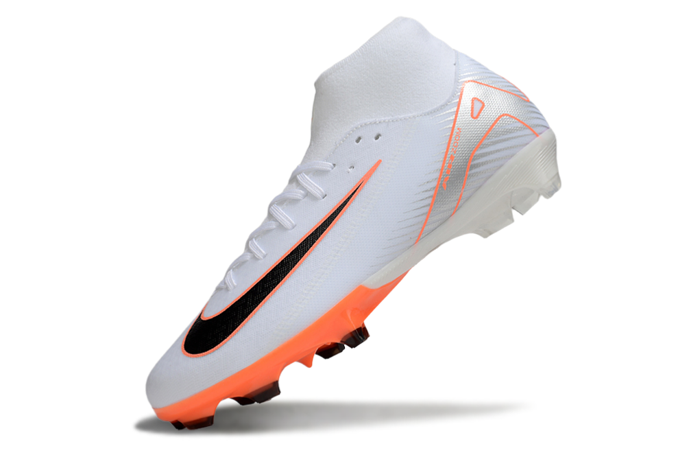 Nike Air Zoom Mercurial Superfly 10 Academy FG Football Soccer Cleats Boots PRP-WHT
