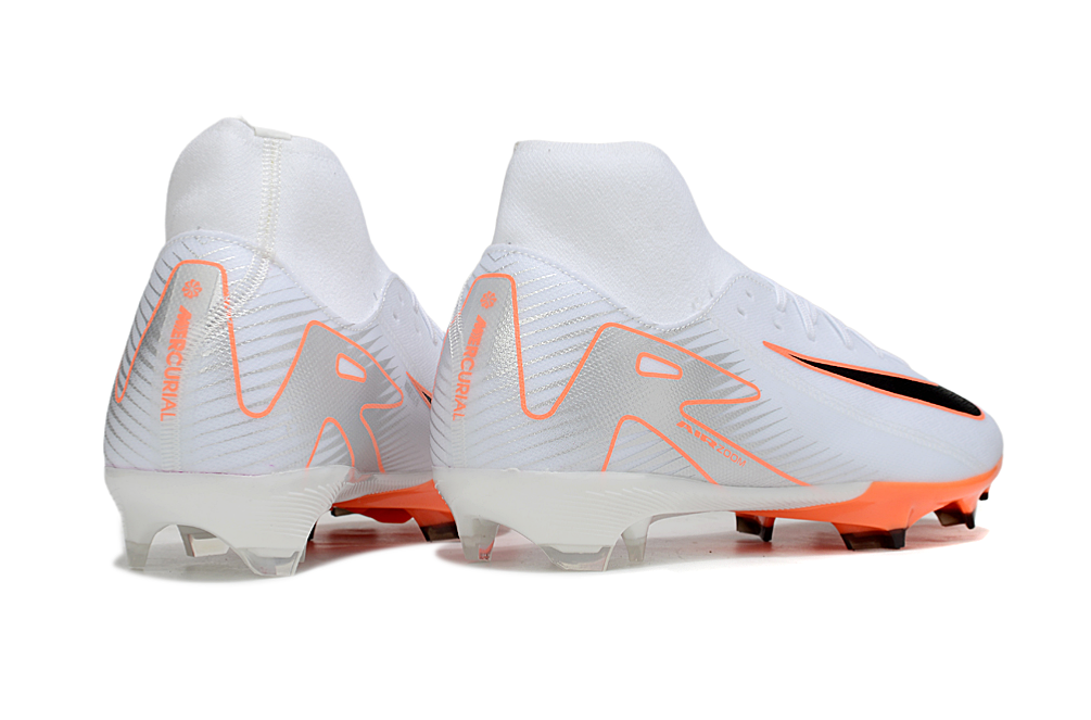 Nike Air Zoom Mercurial Superfly 10 Academy FG Football Soccer Cleats Boots PRP-WHT