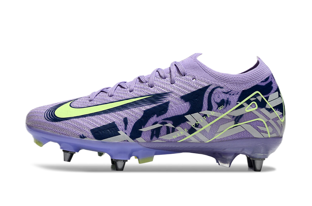 Nike Air Zoom Mercurial Vapor 16 Elite SG-Pro Anti-Clog Football Soccer Cleats Boots PRP-GRN