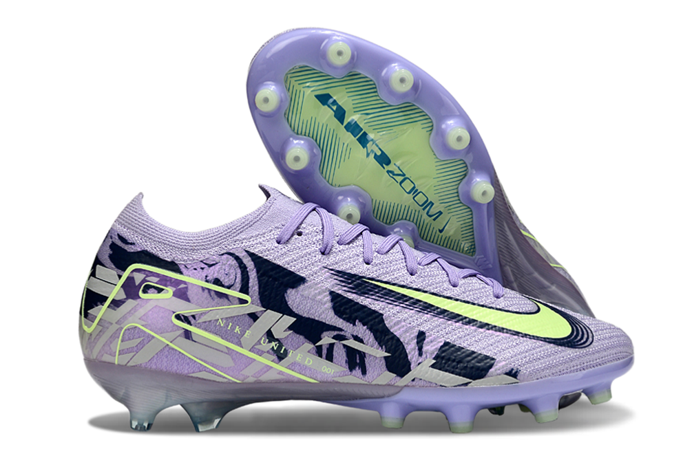 Nike Air Zoom Mercurial Vapor 16 Elite XXV AG Football Soccer Cleats Boots PRP-WHT