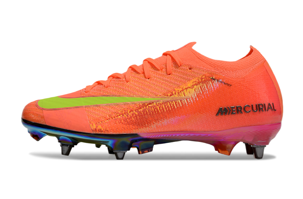 Nike Air Zoom Mercurial Vapor 16 Elite SG-Pro Anti-Clog Football Soccer Cleats Boots PRP-GRN