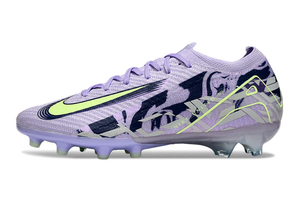 Nike Air Zoom Mercurial Vapor 16 Elite XXV AG Football Soccer Cleats Boots PRP-WHT
