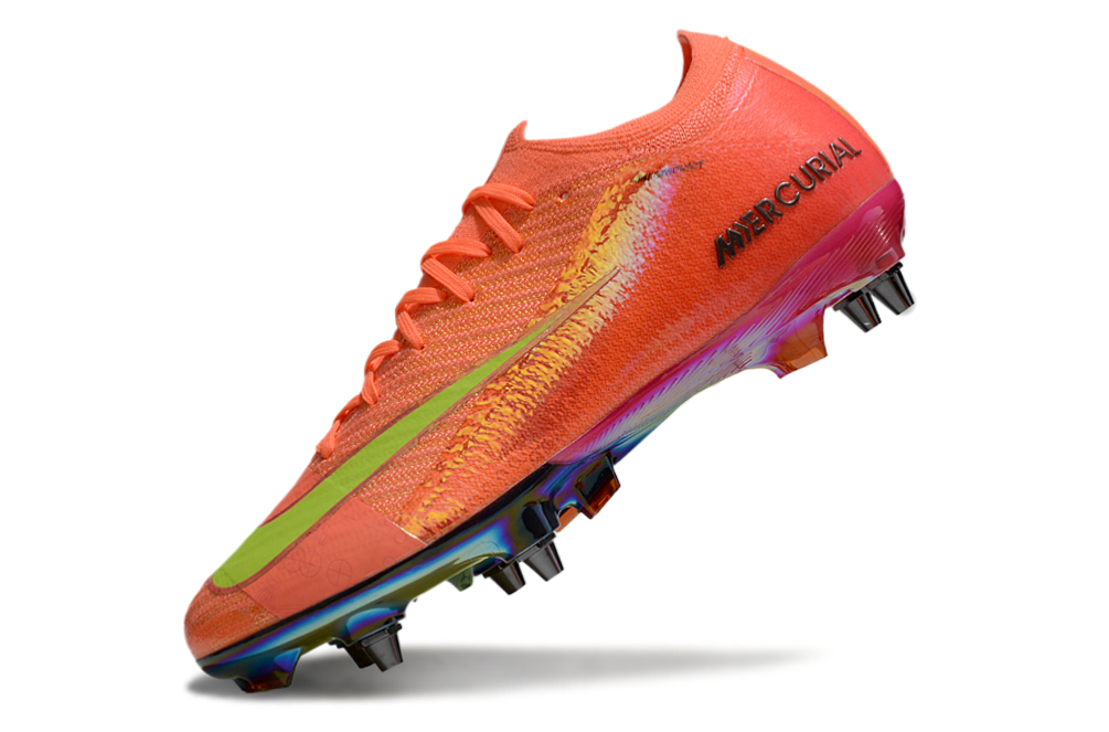 Nike Air Zoom Mercurial Vapor 16 Elite SG-Pro Anti-Clog Football Soccer Cleats Boots PRP-GRN