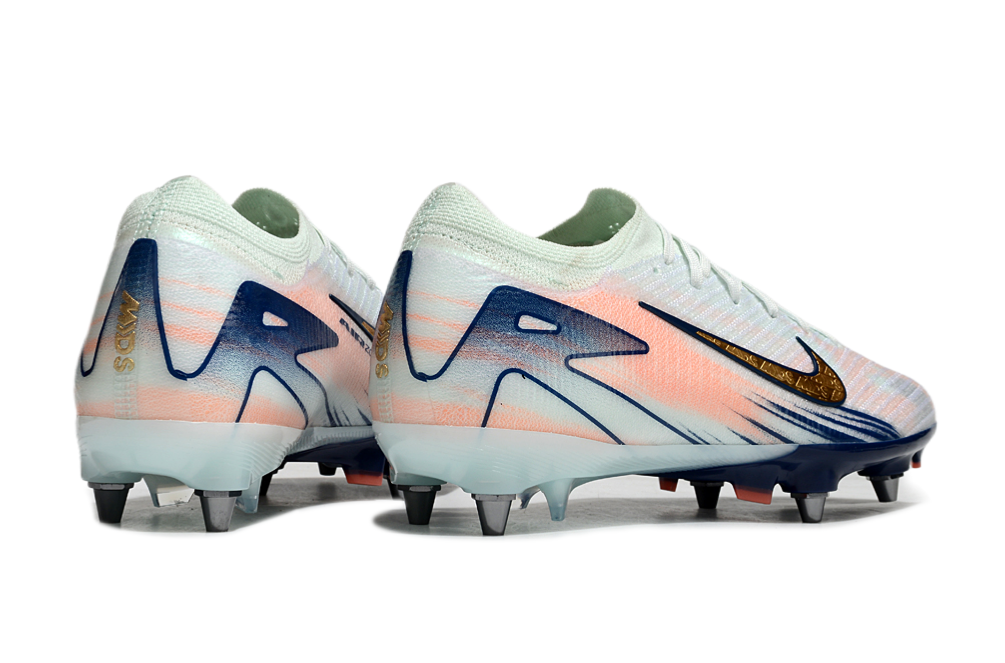 Nike Air Zoom Mercurial Vapor 16 Elite SG-Pro Anti-Clog Football Soccer Cleats Boots PRP-GRN