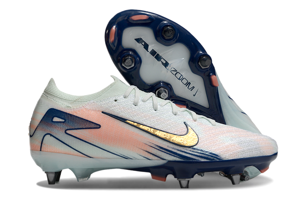 Nike Air Zoom Mercurial Vapor 16 Elite SG-Pro Anti-Clog Football Soccer Cleats Boots PRP-GRN