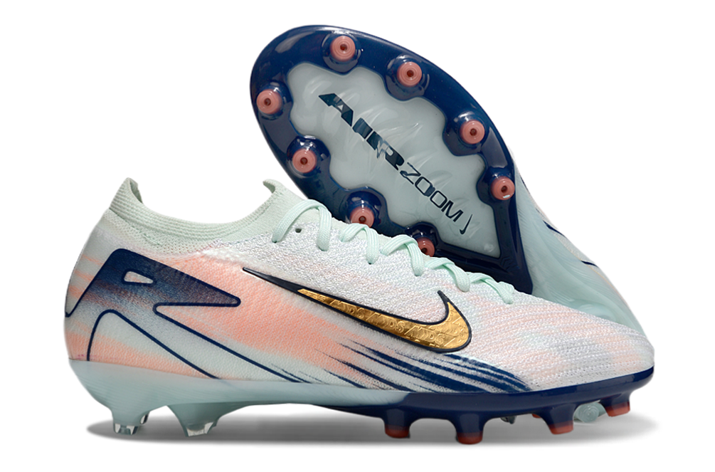 Nike Air Zoom Mercurial Vapor 16 Elite XXV AG Football Soccer Cleats Boots PRP-WHT