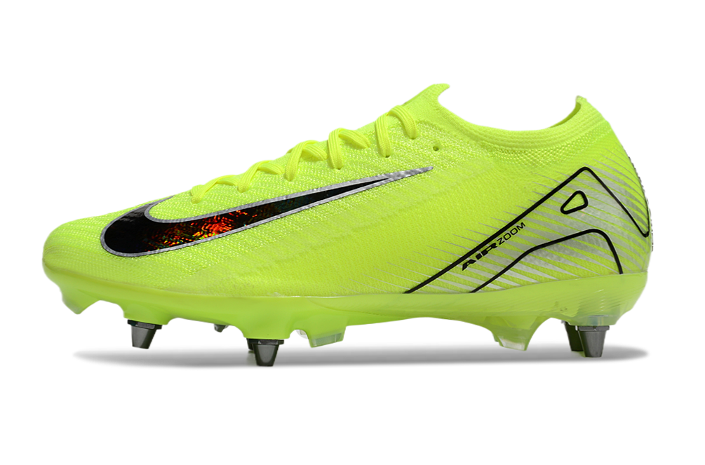 Nike Air Zoom Mercurial Vapor 16 Elite SG-Pro Anti-Clog Football Soccer Cleats Boots PRP-GRN