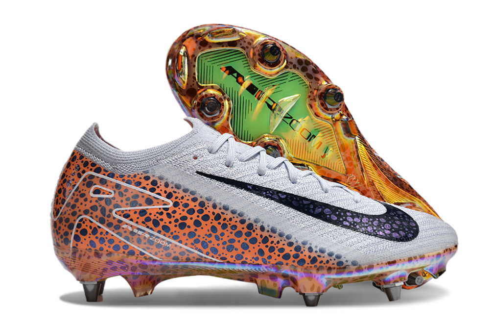 Nike Air Zoom Mercurial Vapor 16 Elite SG-Pro Anti-Clog Football Soccer Cleats Boots PRP-GRN