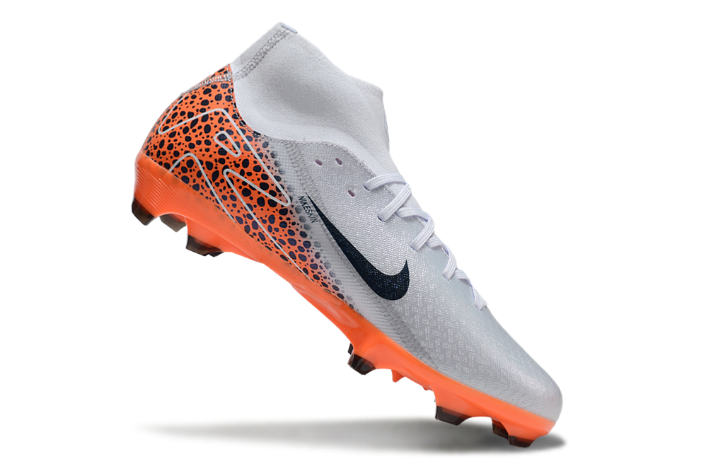 Nike Air Zoom Mercurial Superfly 10 Academy FG Football Soccer Cleats Boots PRP-WHT