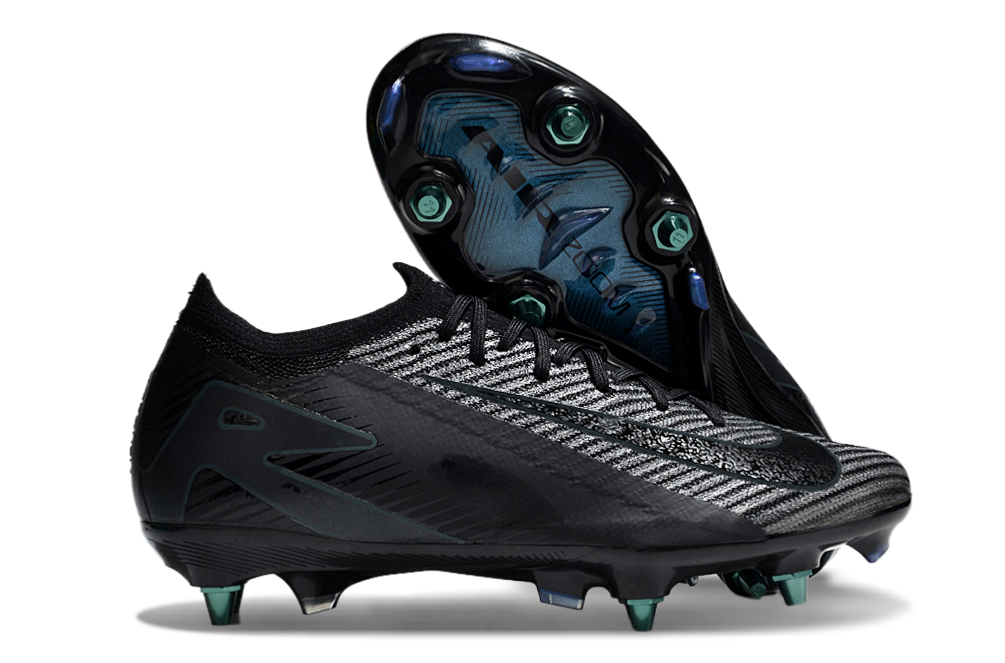Nike Air Zoom Mercurial Vapor 16 Elite SG-Pro Anti-Clog Football Soccer Cleats Boots PRP-GRN