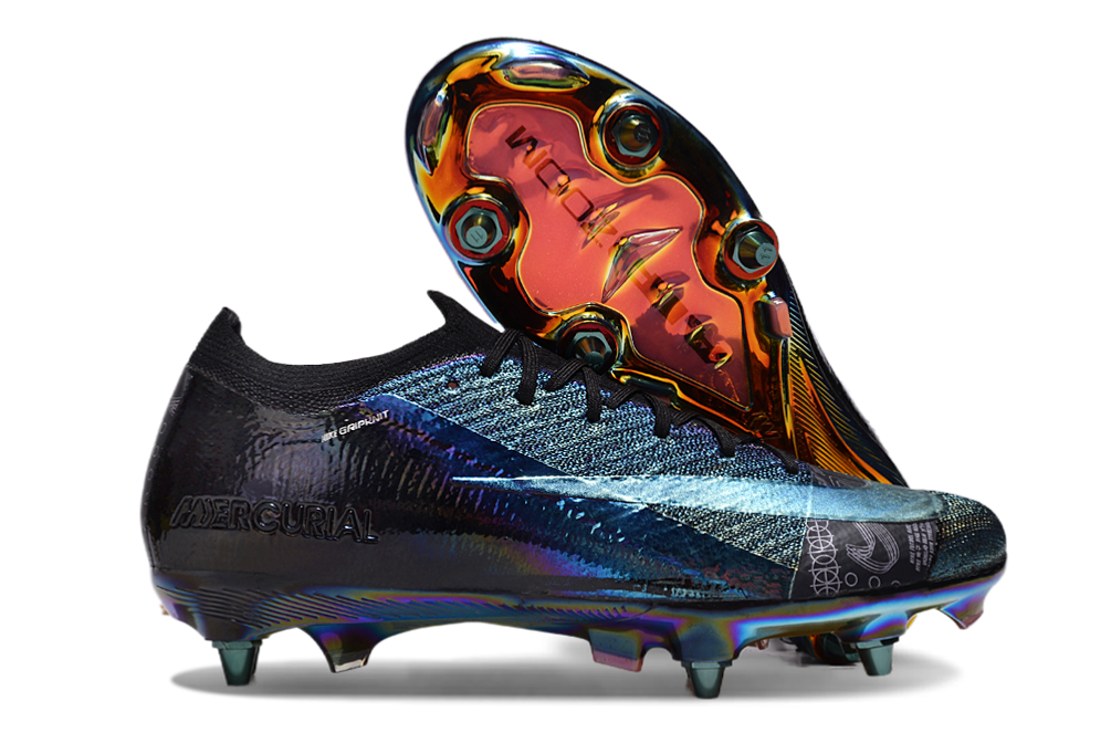 Nike Air Zoom Mercurial Vapor 16 Elite SG-Pro Anti-Clog Football Soccer Cleats Boots PRP-GRN (Copy)