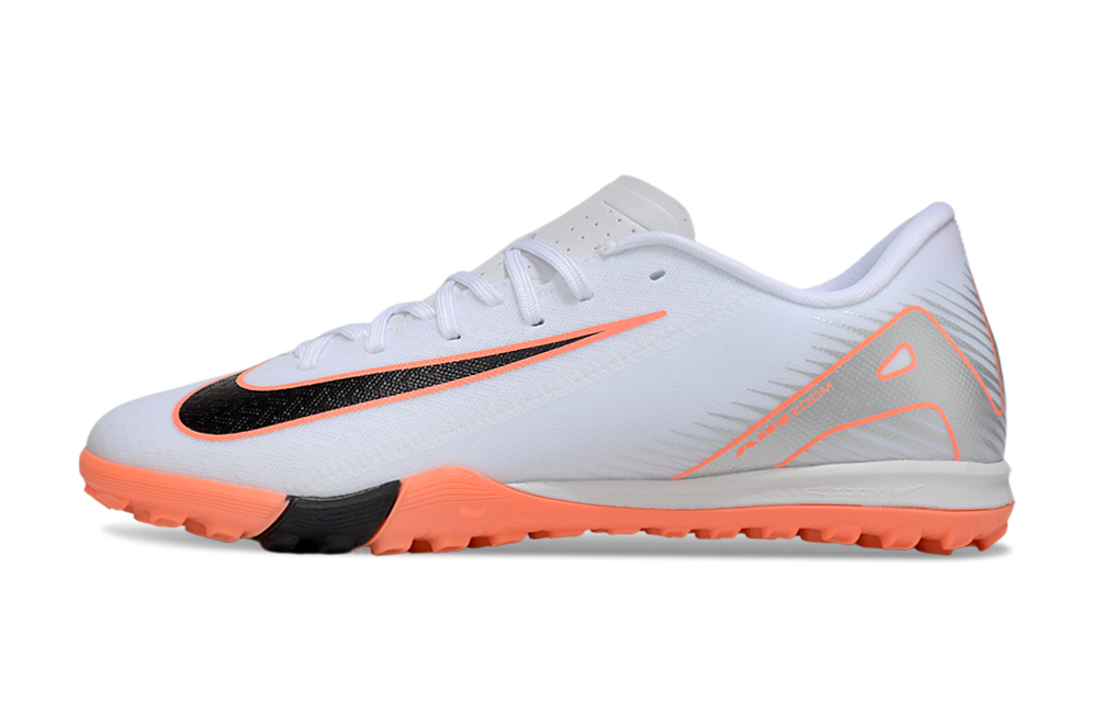 Nike Air Zoom Mercurial Vapor 16 Academy TF Football Soccer Cleats Boots WHT-ORG