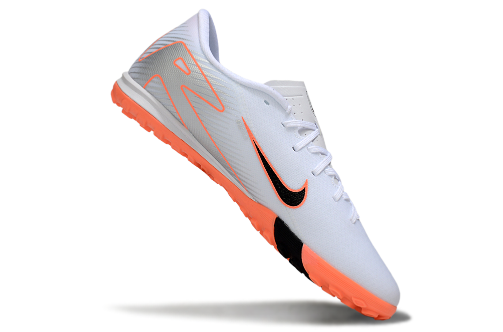 Nike Air Zoom Mercurial Vapor 16 Academy TF Football Soccer Cleats Boots WHT-ORG