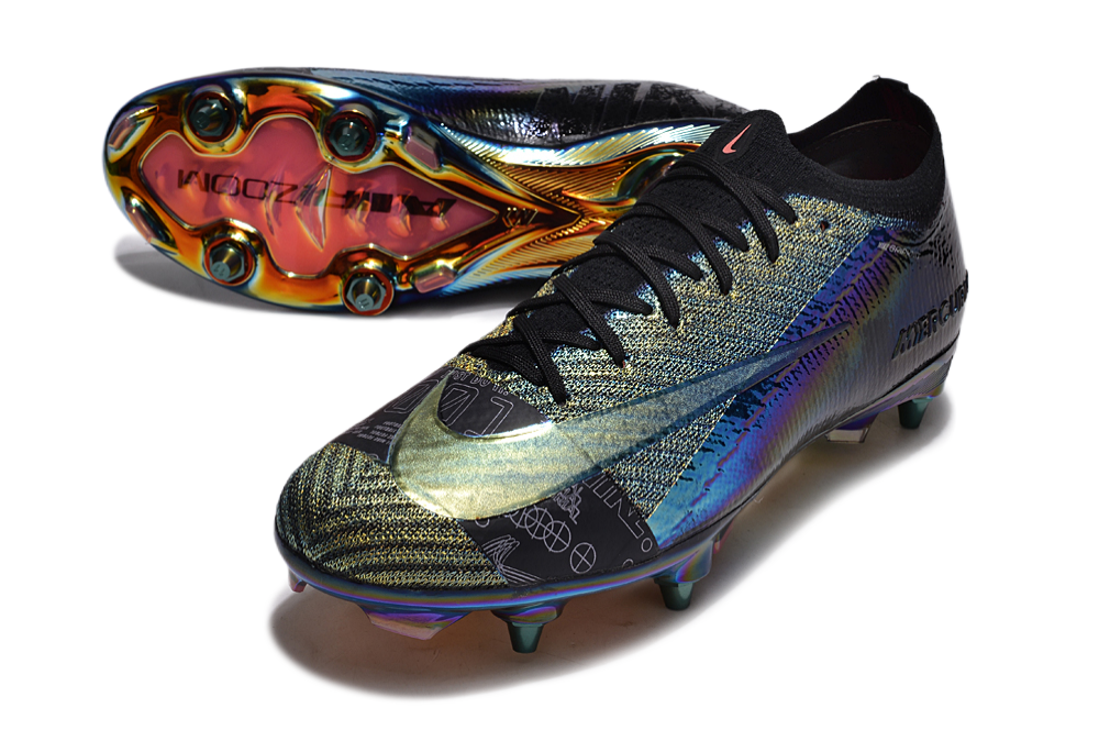 Nike Air Zoom Mercurial Vapor 16 Elite SG-Pro Anti-Clog Football Soccer Cleats Boots PRP-GRN (Copy)